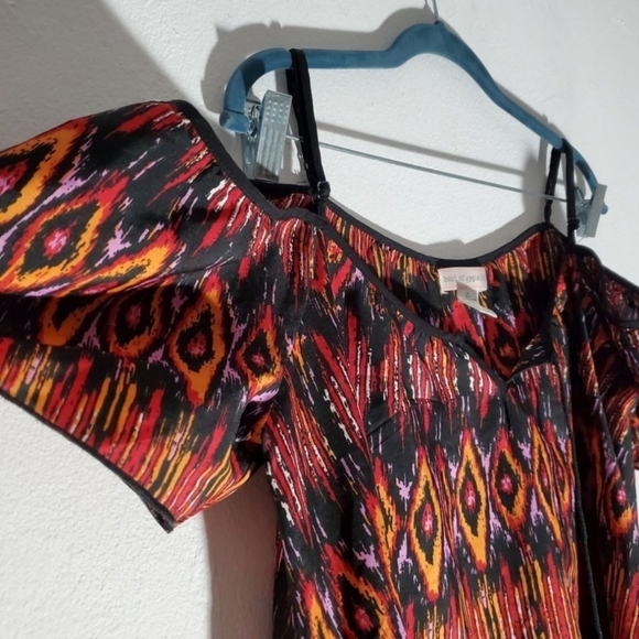 Band of Gypsies Multicolored Tunic Dress With Pockets tassels Size M - Picture 12 of 15